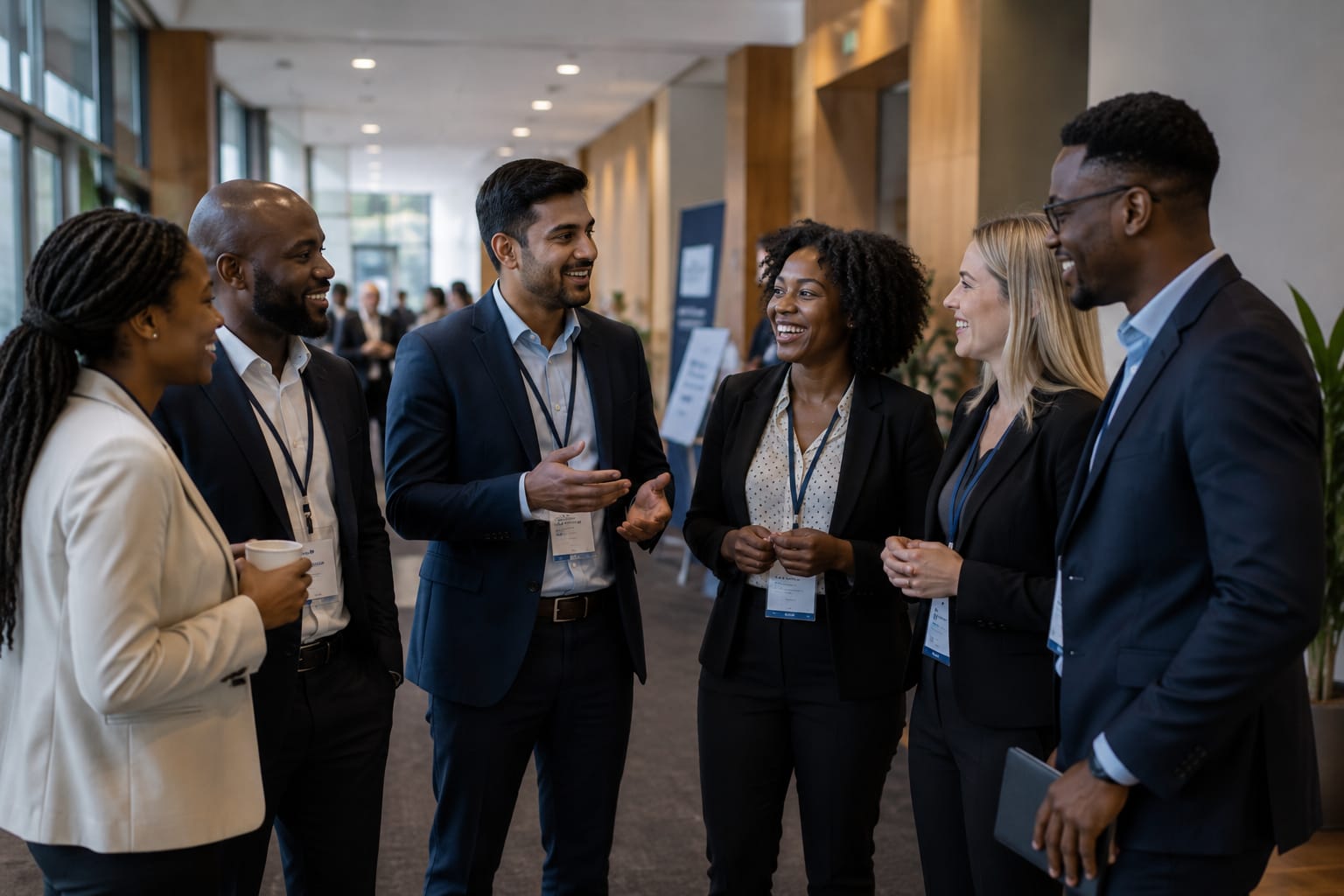 Founders and institutional leaders in conversation